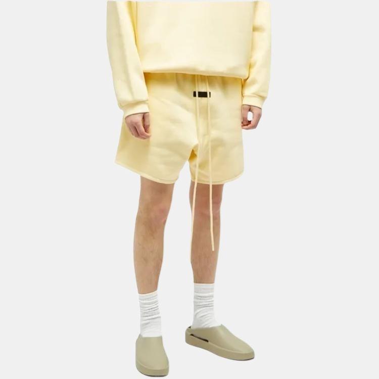Fear of God Essentials SS24 Sweatshort 'Garden Yellow' Men's 160SP242001F