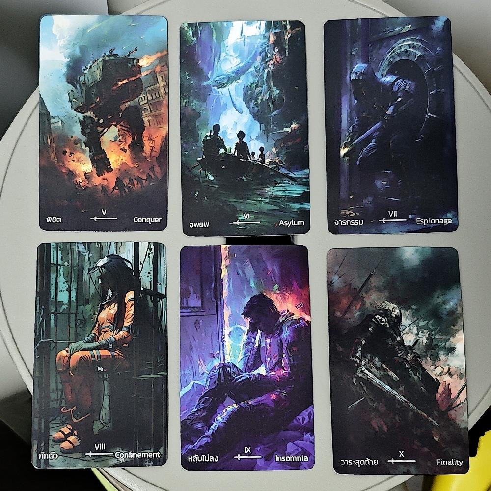 Fantasy Planet Tarot Deck 10,3*6 cm 78 Stück Tarotkarten