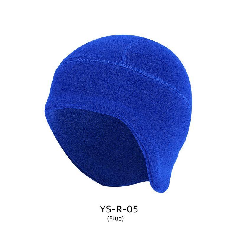 

Уличная защита от холода, утолщенная флисовая шапка для защиты ушей при езде на велосипеде Sapphire Blue (without standard ear cap) One size