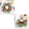 Christmas Artificial Berries Rings Festival Table Centerpieces Decoration HX6C