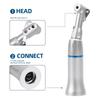 Dental High Speed Low Speed Handpiece Kit 2/4 Holes Standard Head Push Button Single Water Spray Contra Angle Air Motor Straight
