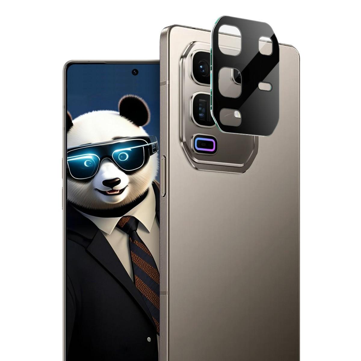 

IMAK Для Infinix Note 50 Pro+ 5G Защитная пленка для объектива из закаленного стекла + Акриловая крышка (Черная версия) A