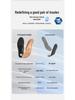 Orthopedic Genuine Leather High Arch Support Insoles - Odor-Resistant, Breathable, Sweat-Absorbent for Men & Women