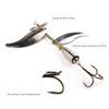 HENGJIA 1pc/5pcs Fishing Lure Spoon Spinner For Bass Pike Bait Fishing Tackle