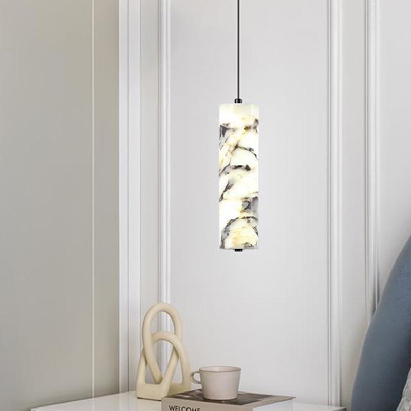 Lux Stone Headboard Ambient Pendant Light for Modern Spaces