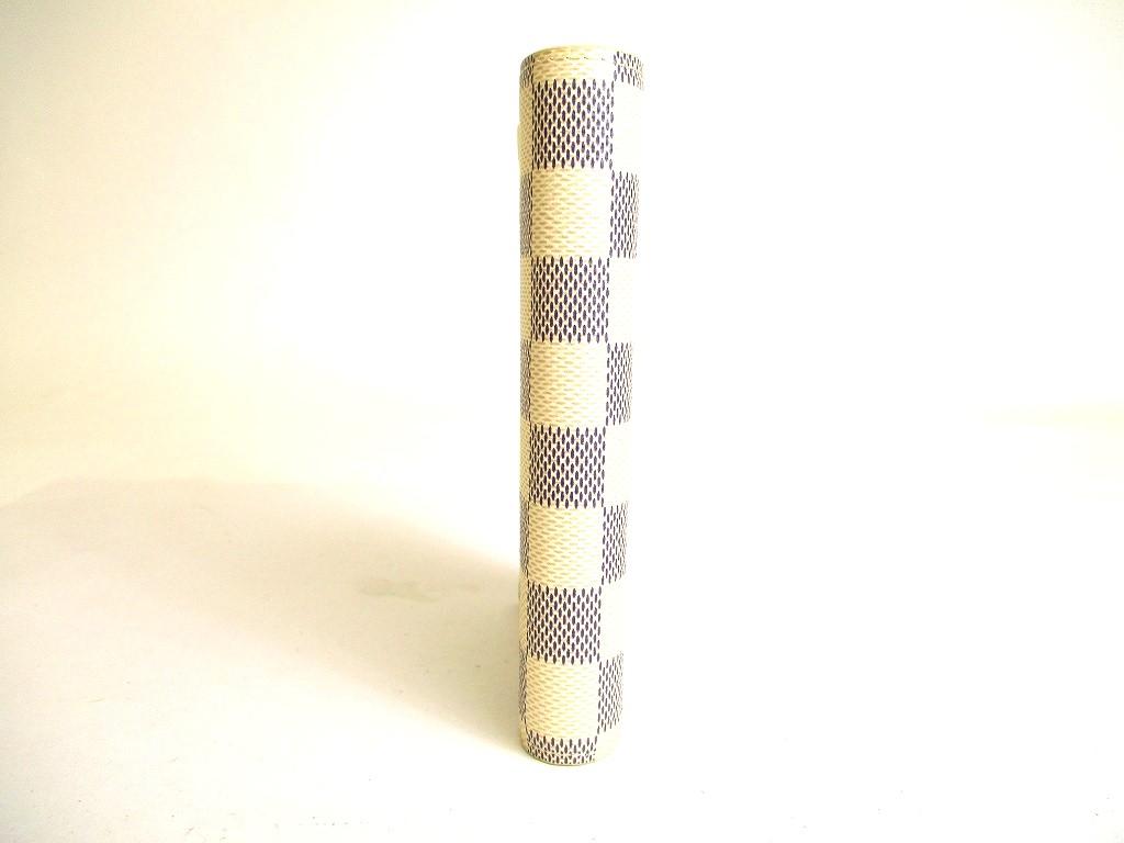 Authentic LOUIS VUITTON Damier Azur Document Holder Small Ring Agenda Cover #a103  Refurbished