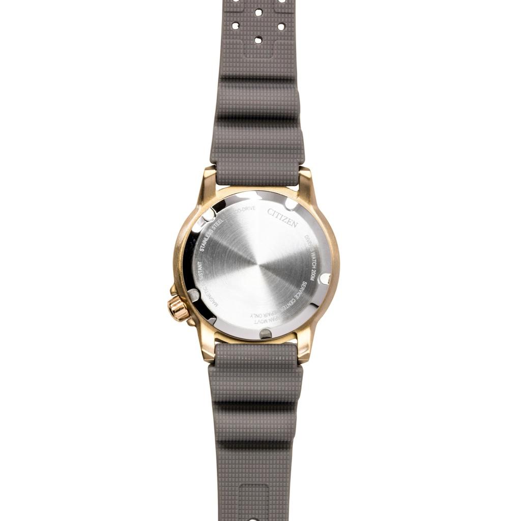Citizen Promaster Limited Edition Polyurethan-Armband Blaues Zifferblatt Eco-Drive Taucheruhr EO2023-00W 200M Damenuhr