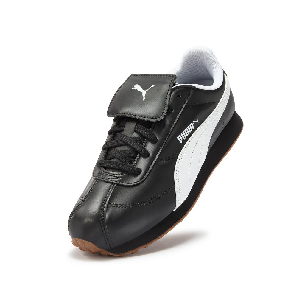 Puma Turin Retro Comfortable Versatile Lifestyle Casual Shoes Unisex Shoes Black White 410479-01