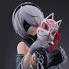 Game Figure 2B sitting action figures YoRHa Type A kimono 2A figurines Doll PVC Models Toys Adult Collection Statue Gifts 21.5cm