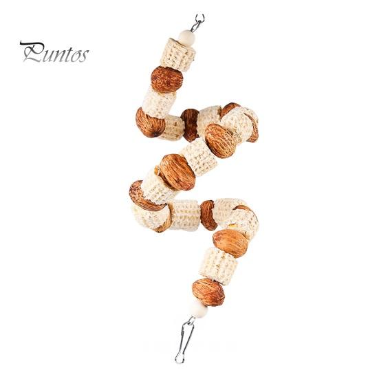 

Игрушки для птиц развивают хорошие привычки, избавляют от беспокойства и скуки. Простая установка. Подвесная игрушка для сбора пищи. Нескользящая износостойкая клетка для попугая. Игрушка для домашних животных. L