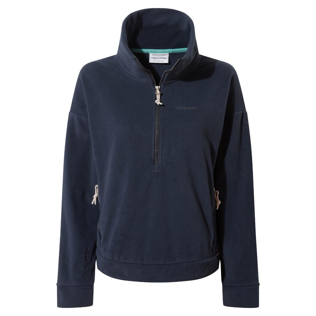 CRAGHOPPERS Womens/Ladies Caprice Polartech Quarter Zip Fleece Top