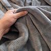 Nap Blanket Blanket, Lightweight Foldable Milk Velvet Warm Soft Double-Sided Compact Solid Color Shawl Wrap, for Office And Travel Double-sided