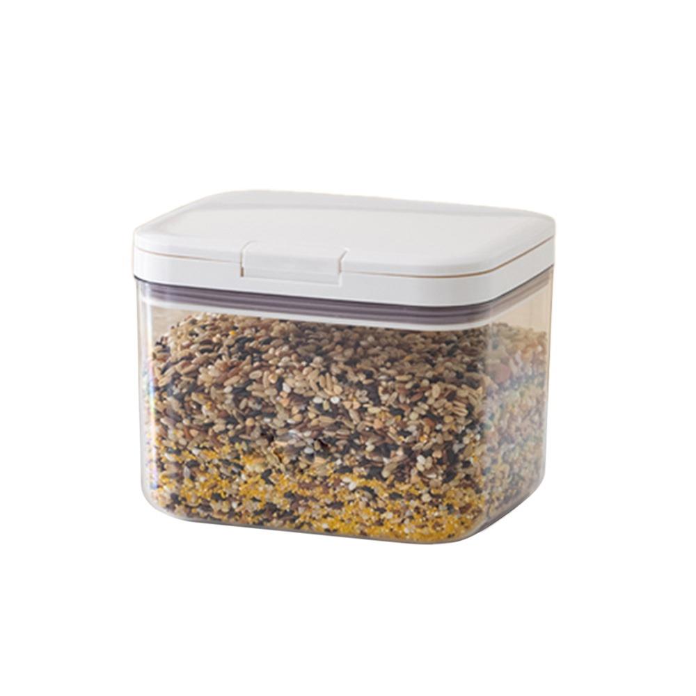 

Высококачественный вакуумный резервуар для хранения Прозрачные банки большой вместимости Герметичные банки Влагостойкий Штабелируемый Герметичный резервуар Бытовой