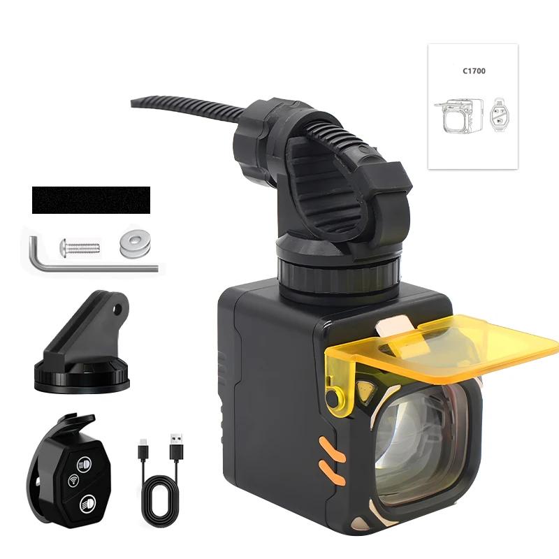 1700 Lumeni ZHIYU Far Bicicletă Lanternă Bicicletă Tip Ghidon Tip-C MTB Drum Iluminare Puternică C1700 Lampă Față Accesorii Bicicletă