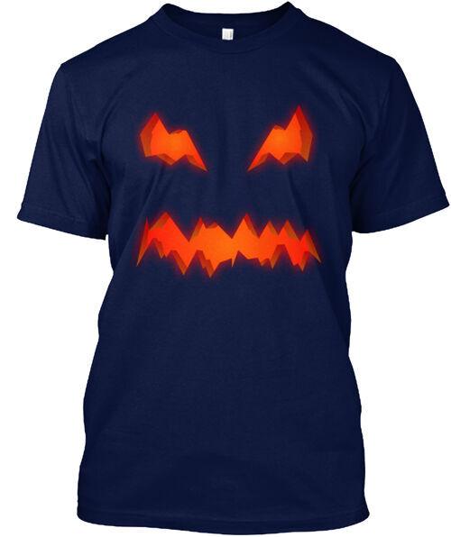 

Glowing Hallowen Pumkin T-Shirt Made in the USA Size S to 5XL 2XL