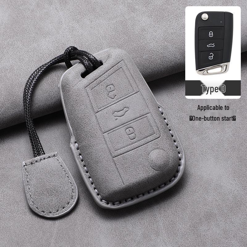 Compatible Key Case for Volkswagen Models: ID.4X, Tan Yue, Crozz, Lingdu, L, Lan Xun, ID.3, Golf 8, Tu Ang, ID.6