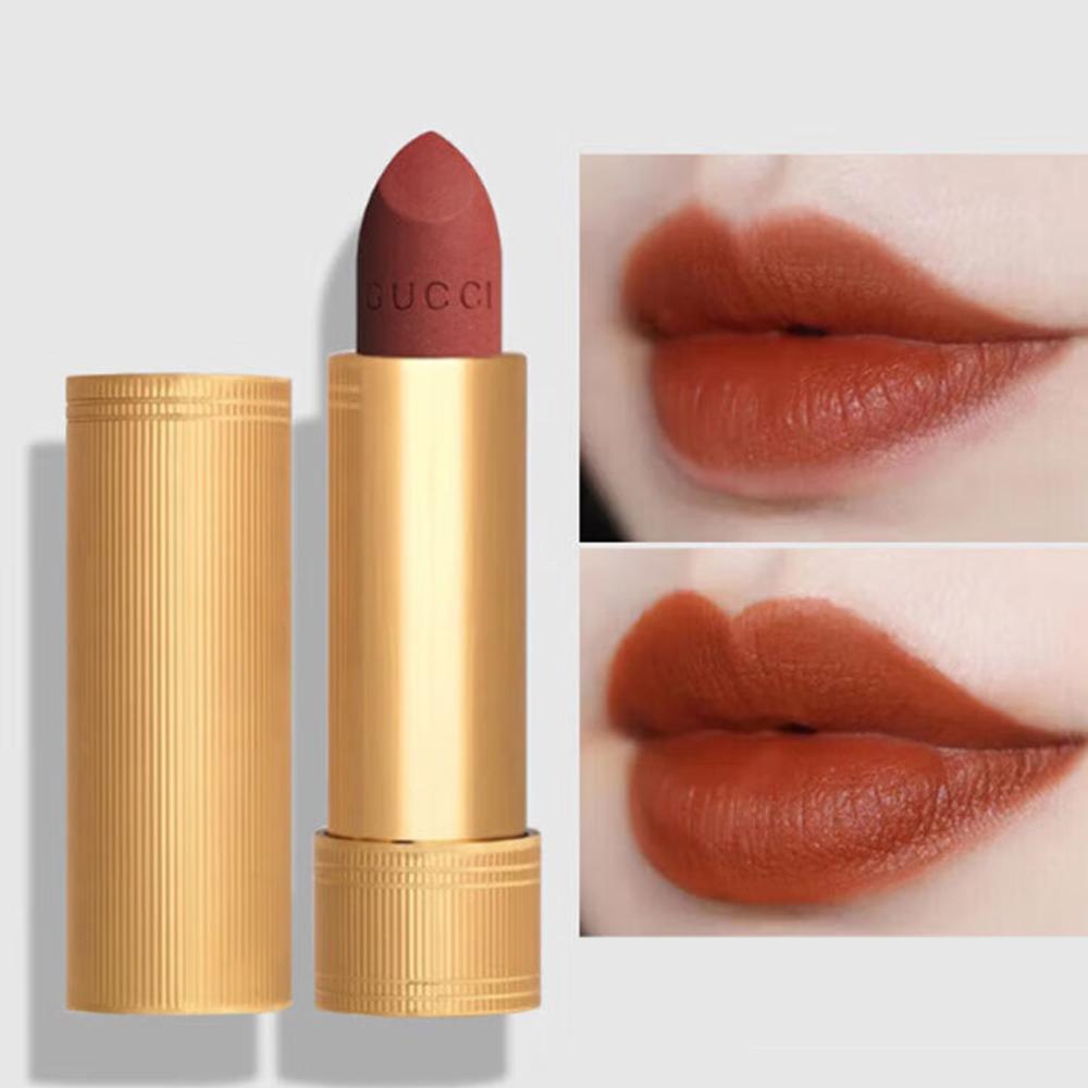 Gucci Rouge à Lèvres Mat 308 Gold Tube Lipstick