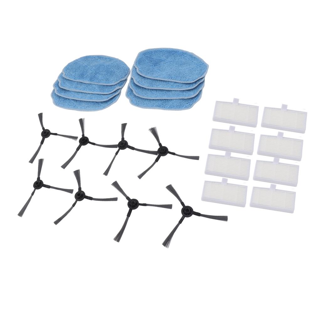 Robotic Vacuum Cleaner Accessories Kit Mop Cloth Side Brush Filter Parts Replacement For Mannv