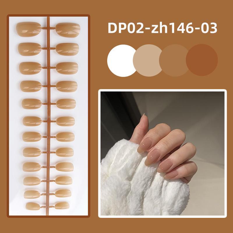 

Глянцевые наклейки для ногтей с круглой головкой - набор из 24 штук DP02-zh146-03