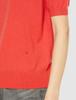 Mira Owen Basic Short Sleeve Knit Pullover 09WNT231139 RED 1 Women's