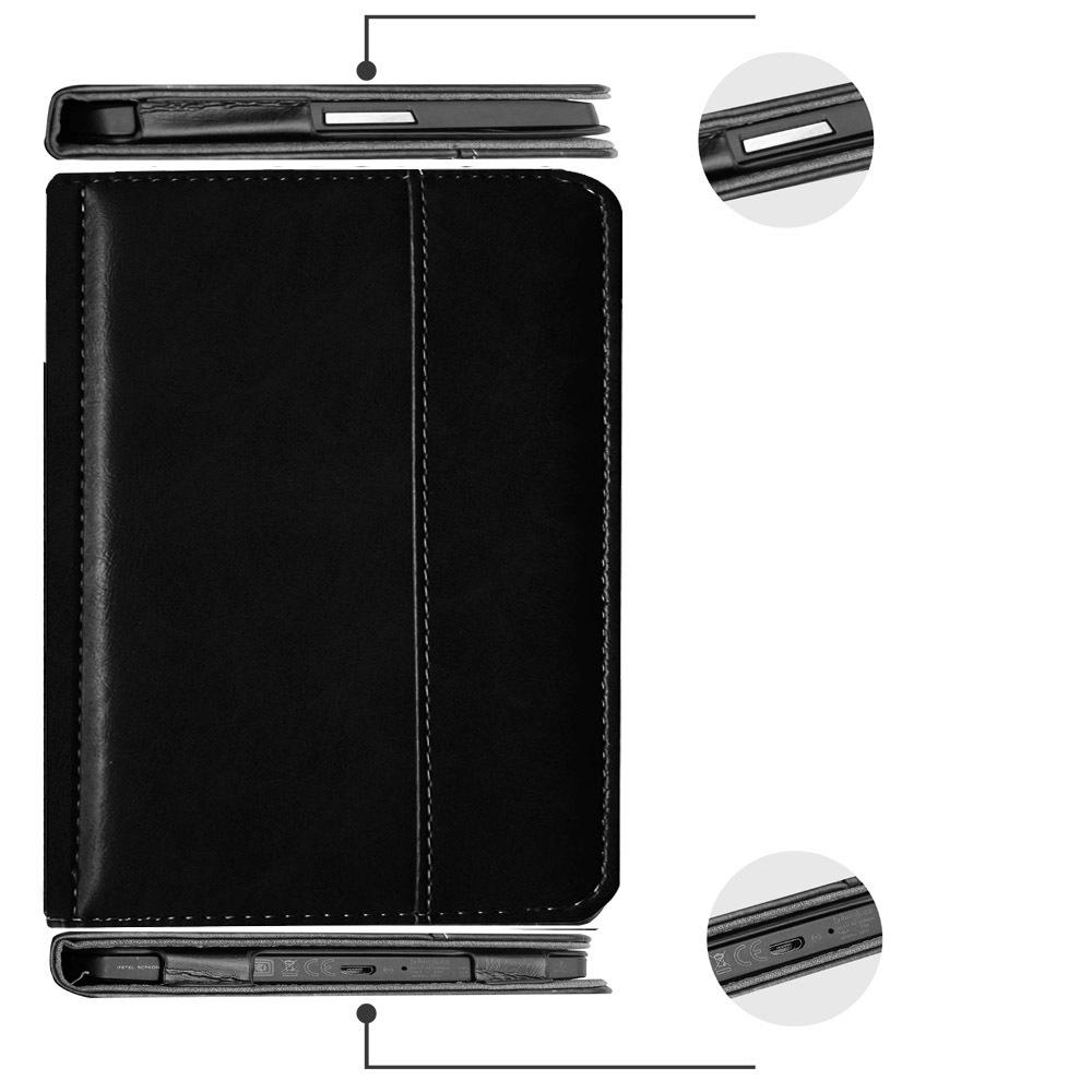 Kindle 499 Seventh Generation Leather Flip Cover: WP63GW Protective Case for Electronic Book