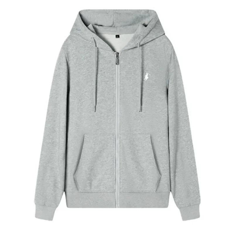 2025 Trendy Pony Print Zipper Hoodie