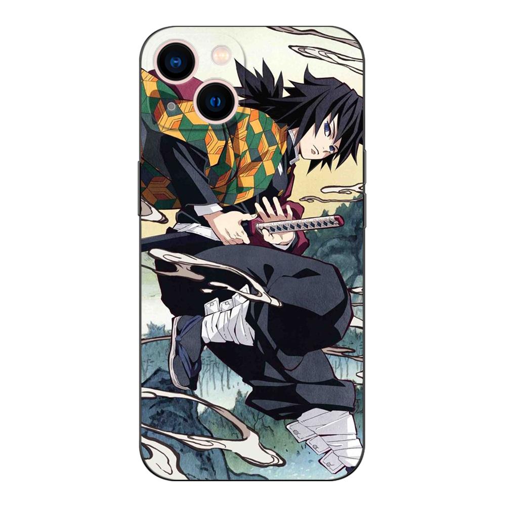 Black Tpu Case For Motorola Moto G52 G42 G60 4G G60S G71 G9 Play Plus Power One 5G Ace Tomioka Giyuu