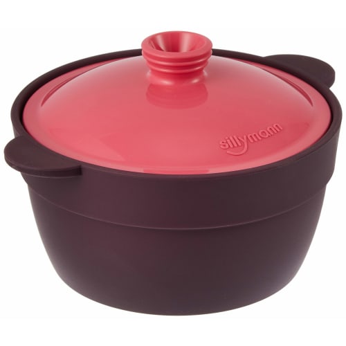 

sillymann Silicone Mini Cooking Pot, Pink JY-WSK753-P