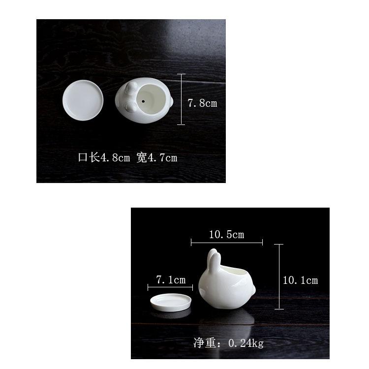 Direct Supply Of Simple White Ceramic Flower Pots, Japanese-Style Home Gardening Creative Desktop Potted Plants