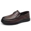 Fashion Genuine Leather Loafers Mens Fashion Design Moccasin Business Slip on Soft Flats Casual Shoes Adult Male Handmade Boat Footwear