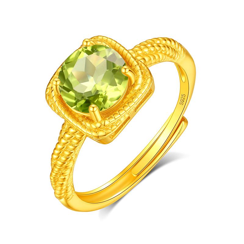 S925 Sterling Silver Ring Women Simple Stylish Daily Wear Finger Ring