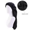 Long Satin Bonnet Sleep Cap Hair Care Night Sleep Cap for Women Braids Curly Hair Natural Hair Adjustable Sleep Cap