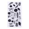 1pc Clear Stamp Transparent Silicone Stamp Spill and Splatter Rubber Stamp for Scrapbook Journal Card Making