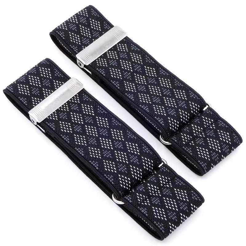 Herrars halkskyddande ärmhållare: 3,5 cm Justerbart Armband för Bartenders och Kostymer