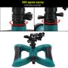360 Degrees  Fully Circle Rotating Watering Sprinkler Irrigation System Nozzle  for Garden