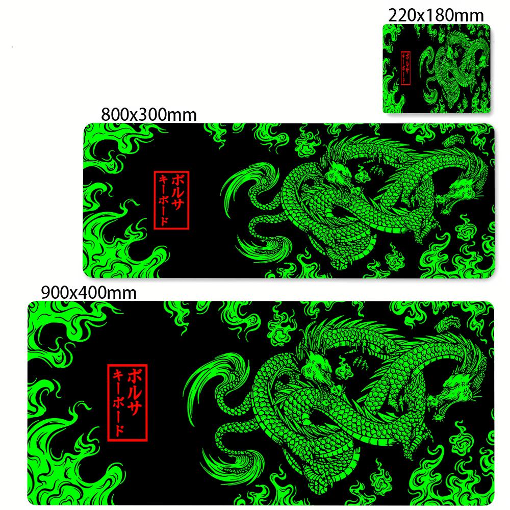Red Dragon Large Mouse Pad Table Mat Gamer Mousemats Office Mouse Mat Rubber Anti Slip Big Mousepad Keyboard Mats For Computer
