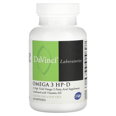 Omega-3 HP-D, 60 Softgels