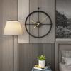 Nordic Simple Iron Silent Wall Clocks Modern Design For Home Office Decor Hanging Watch Modern Luxury Art Wall Watch ClockW1T5J5