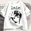 Serial Experiunisexts Lain Tshirt Summer 100 Cotton T Shirts For Unisexs Fashion Print Tshirt Short Sleeve Y2k Funny Tees