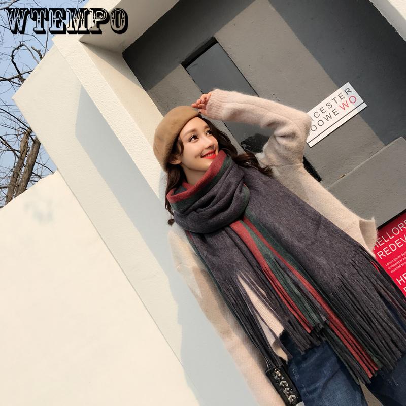 Scarf for Women Plaid Scarves Winter Warm Oversized Pashmina Tartan Scarves