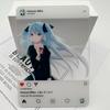 Anime Hatsune Miku Tre Pollici Po Props Fai da Te Cartone Animato Nuovo Acrilico Trasparente Card Kawaii Miku Carta da Collezione Giocattolo Regalo di Compleanno