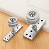 Folding Door Hanging Wheel Sliding Door Pulley Cabinet Door Roller Hanging Track Pulley Wheels Doors Window Hardware Accessories