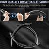 2/3 Pezzi Coprivolante in Fibra di Carbonio per Auto 38cm Antiscivolo Copri Carta Maniglia Booster Volante Auto Copertura Protettiva