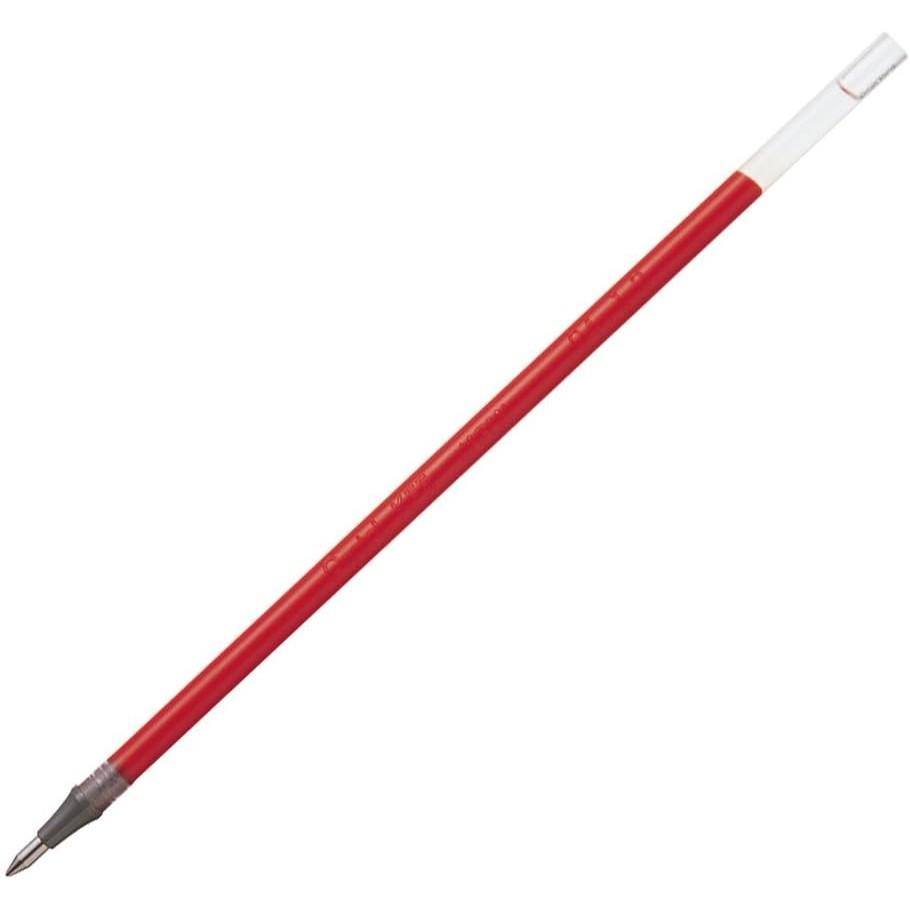Pentel Ballpoint Pen Hybrid Pack of 10 Refills, 0.5 Red, KF5-B,