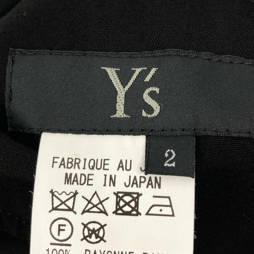 Y's YW-S12-201 Easy Flare skirt 2 blackUsed