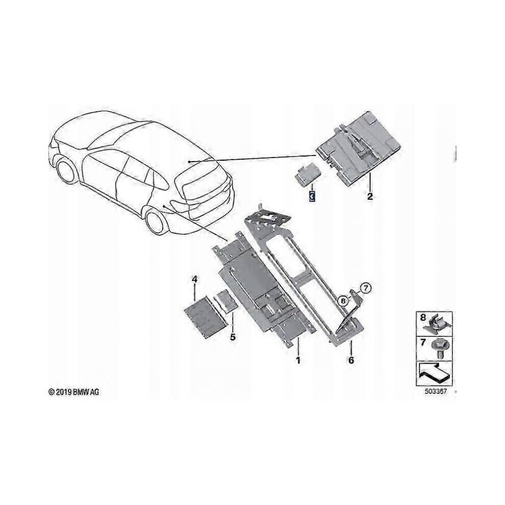 Batterie Sos Telematik Bmw Oe 84102447710