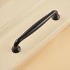 4Pcs Single Hole Cabinet Handles Aluminum Alloy Minimalist Door Pulls for Drawers Cupboards Kitchen Bathroom Furniture