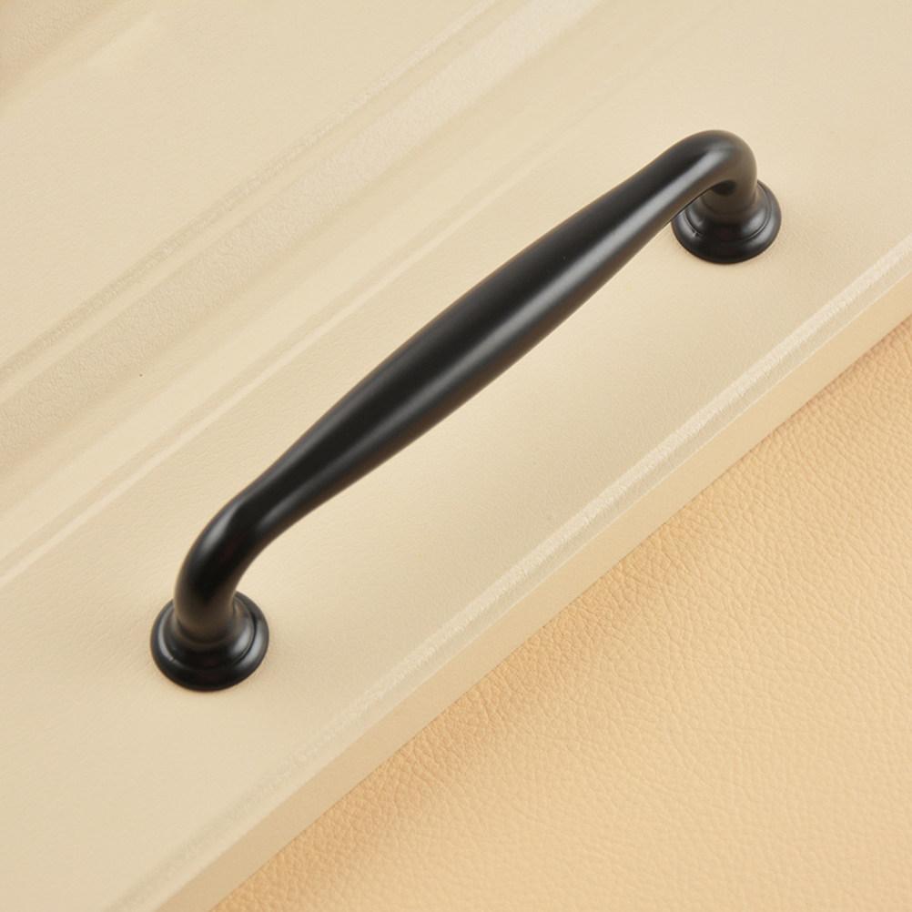 4Pcs Single Hole Cabinet Handles Aluminum Alloy Minimalist Door Pulls for Drawers Cupboards Kitchen Bathroom Furniture