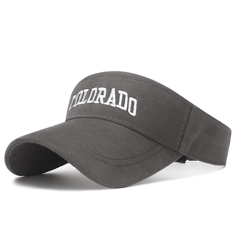 COLO Letter Embroidered Brushed Visor Hat