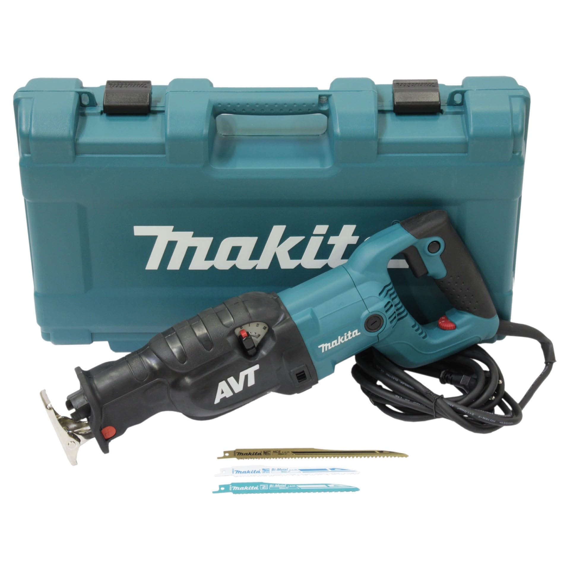 

Механизм с низким уровнем вибрации JR3070CT для сабельной пилы Makita AC синий